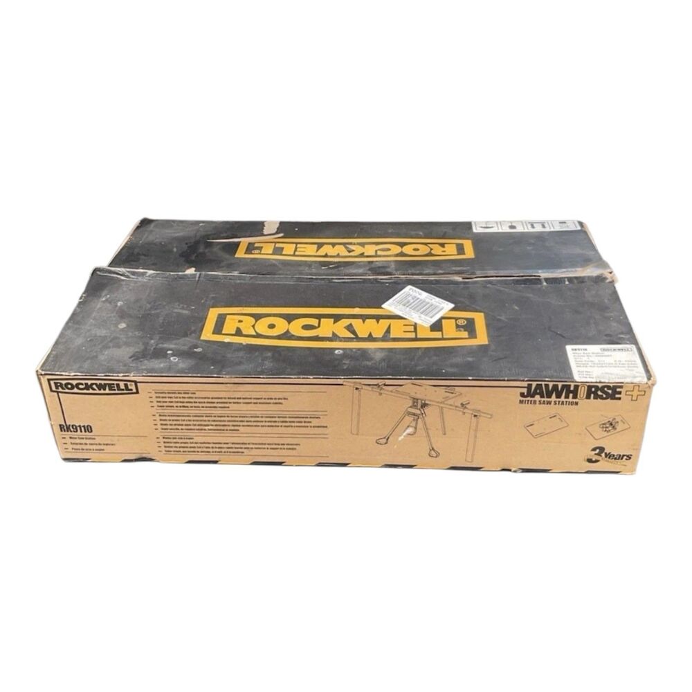 Rockwell RK9110 Miter Saw Stand Station Portable Folding Tool Bench New In Box